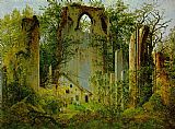 Eldena Ruin by Caspar David Friedrich